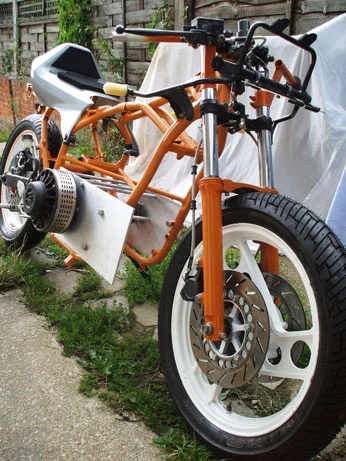 The Weald Drag Racer is an exciting project to build the UK's fastest electric motorbikeCredit: Start Eco-Cars