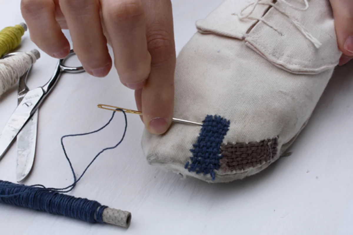Eugenia Morpurgo's Repair It Yourself (RIY) shoe concept is designed for disassembly and repair