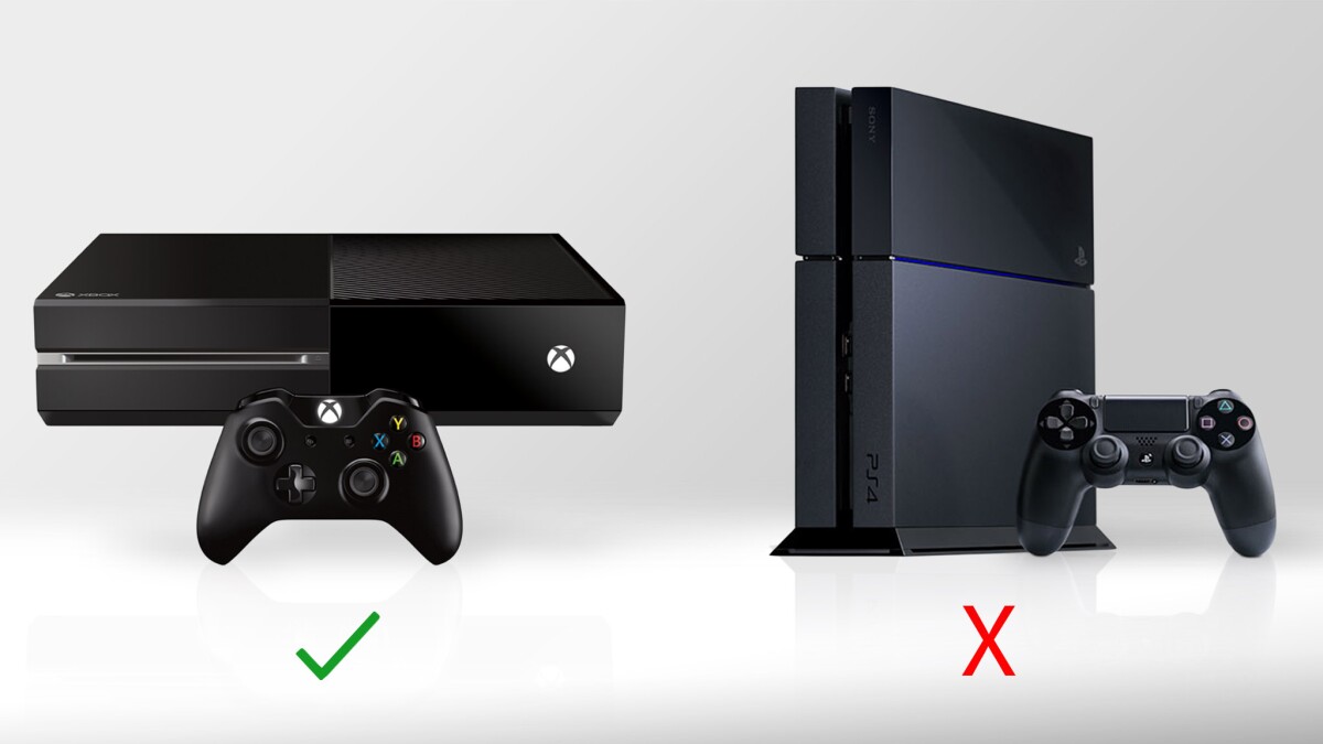 Only the Xbox One has live TV integration (at least for now