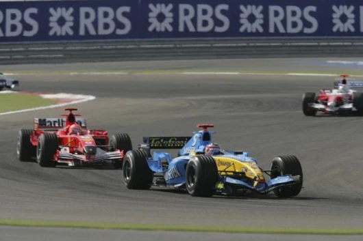 The race everybody wanted to see finished prematurely with Schumacher's Ferrari retiring with mechanical problems the first time in 58 races. bet against it happening again!