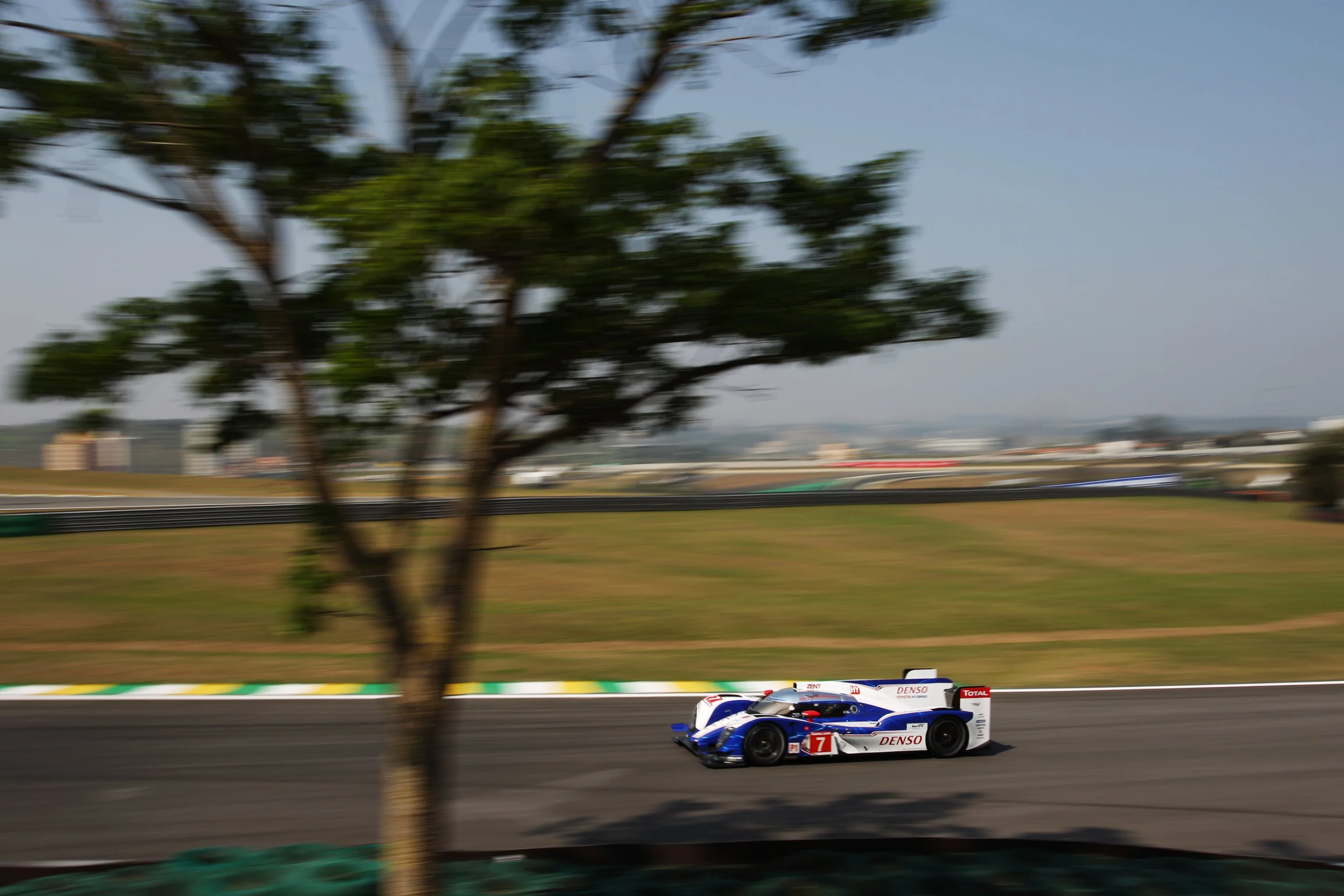 The Toyota TS030 at Interlagos