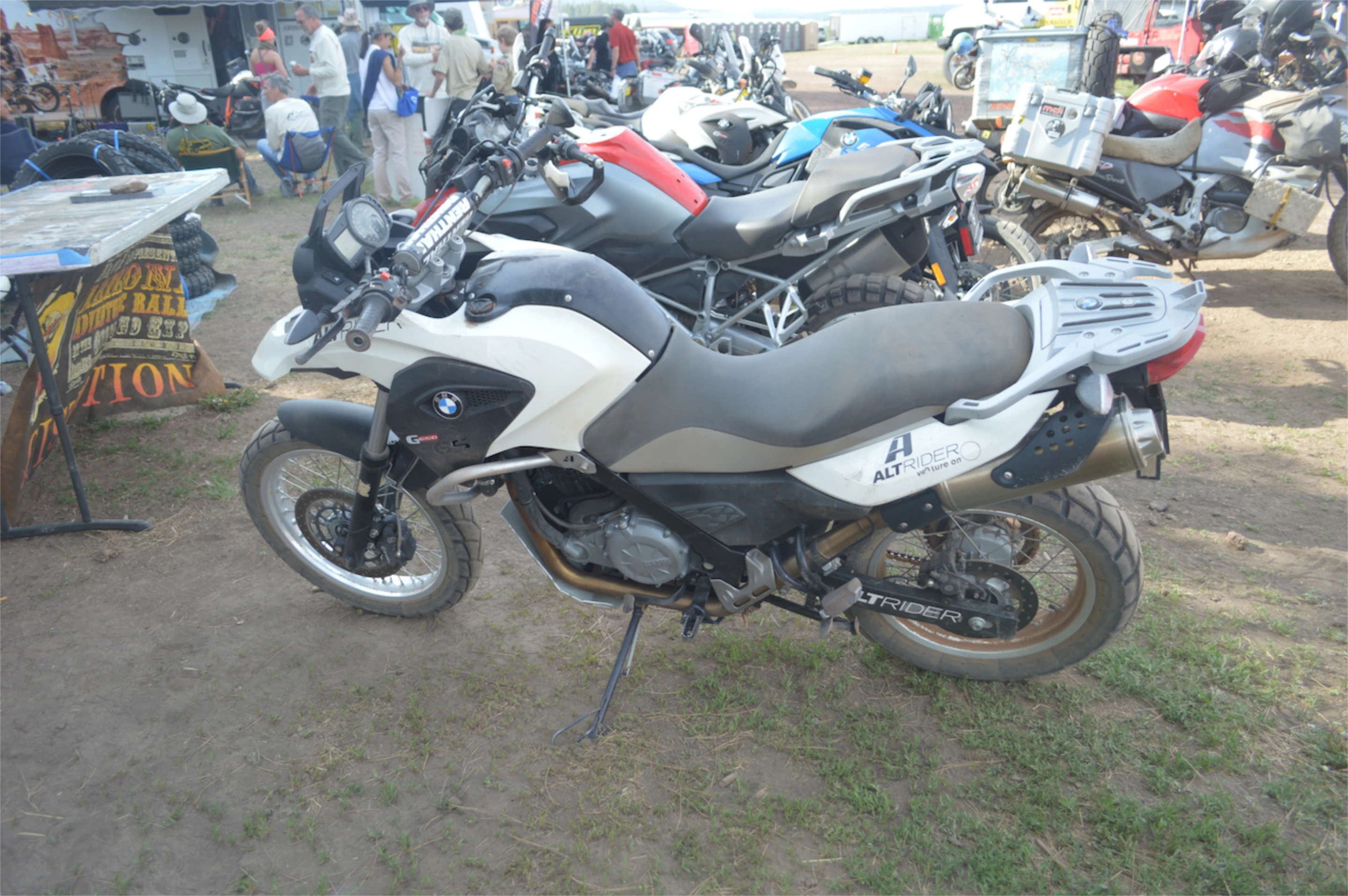 Motorcycle Village at Overland Expo 2014