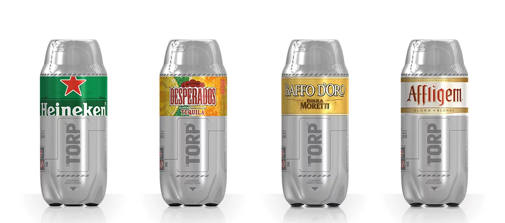 The Torp comes in a choice of beers with more to follow