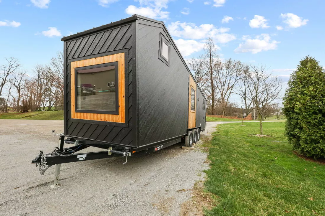 The Sangja features lots of glazing, including skylights, to maximize daylight inside