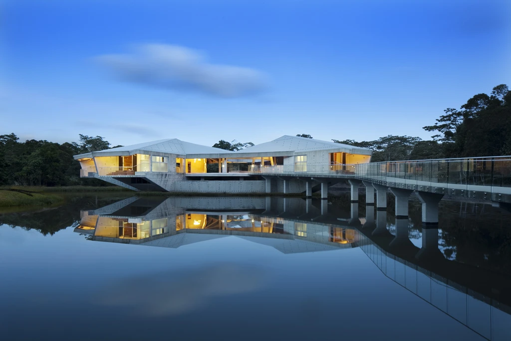 The Stamp House was recently completed in the Far North Queensland area, but there has been no word yet on what function it will serve