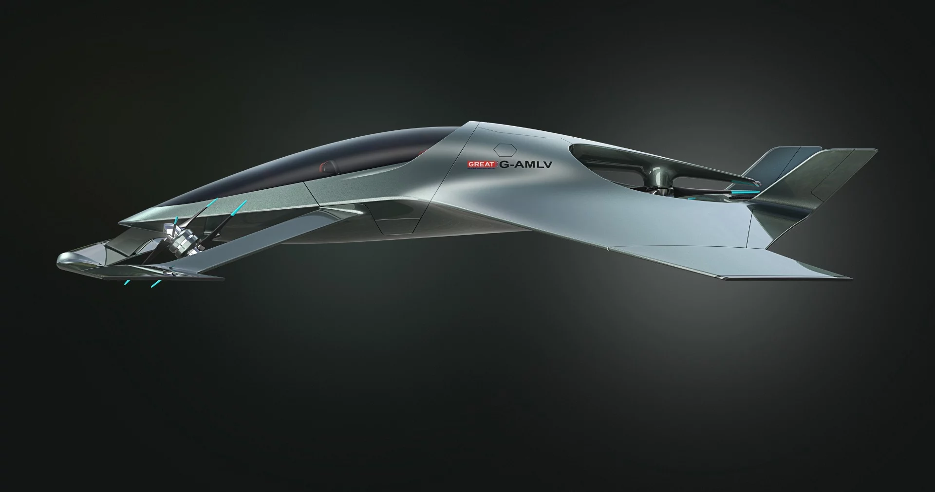 Aston Martin's Volante Vision flying taxi concept would use a hybrid-electric powertrain