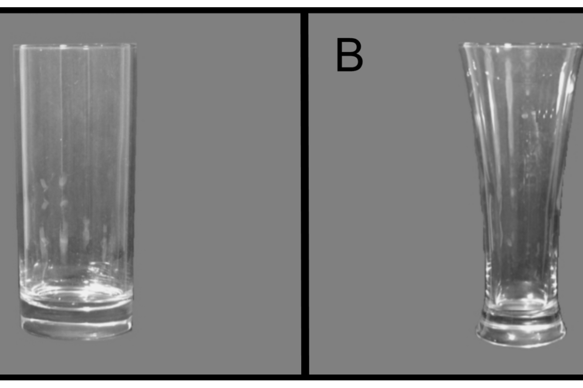 Curved glasses make people drink lager faster