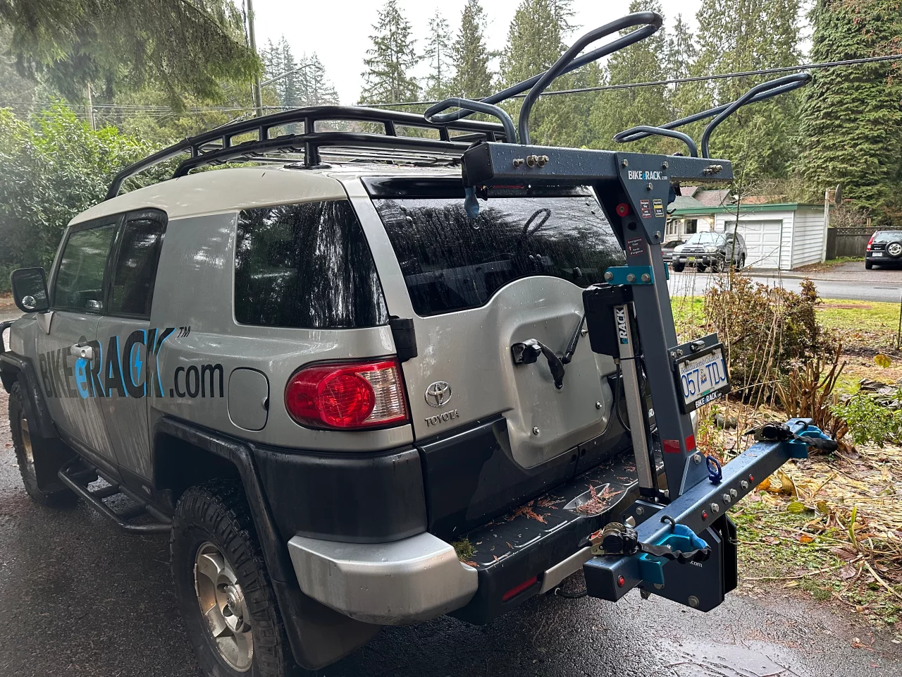 The Bike eRack, sans bikes