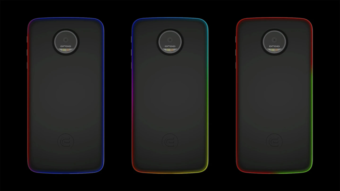 The Edge mod brings a notification-driven LED light show to edges of the Moto Z