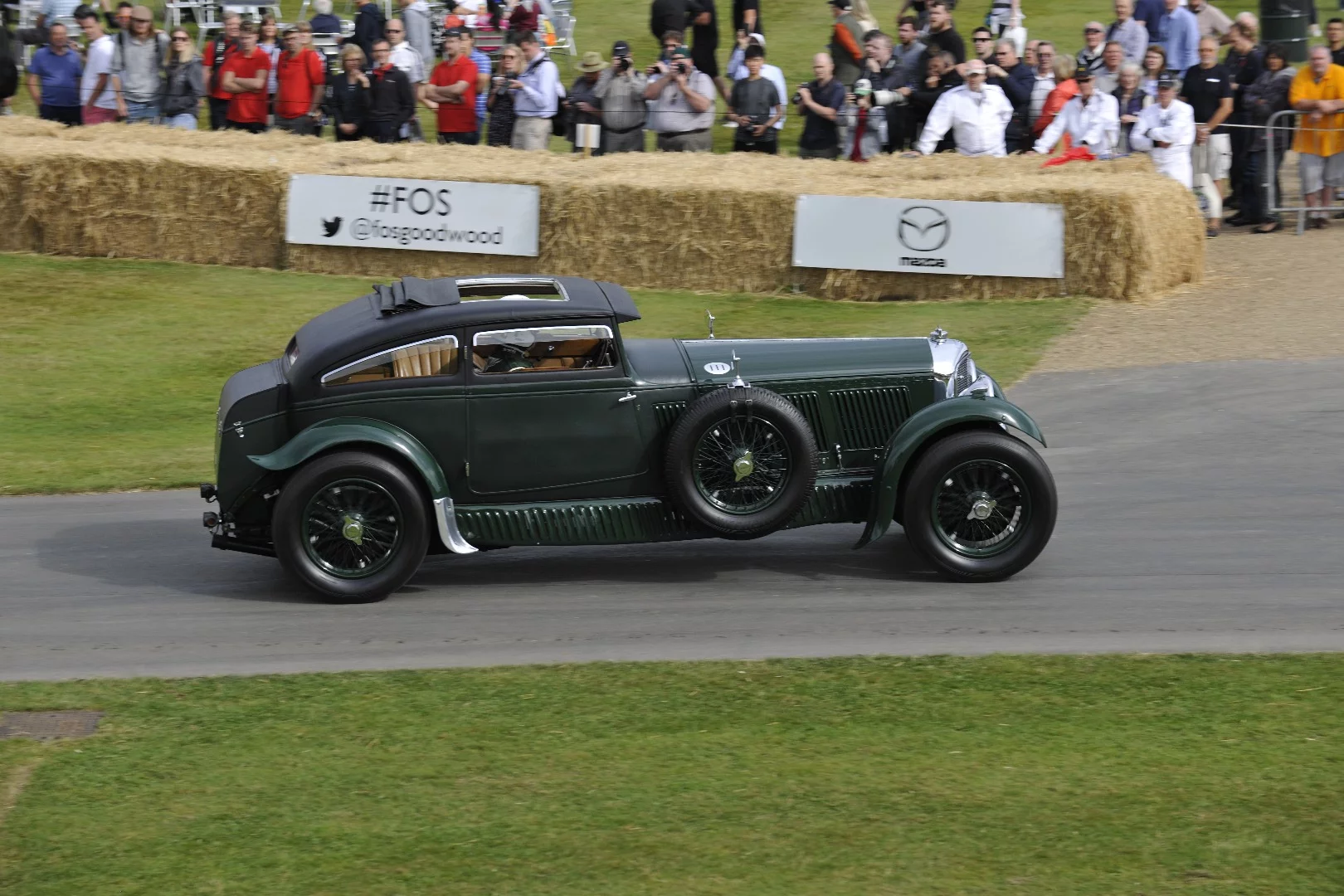 A replica of the Bentley Speed Six Blue Train Coupe with a story that reads like it is from a “Boys Own” Annual. In 1930, devilishly handsome and independently wealthy playboy and Bentley Chairman, Woolf Barnato accepted a bet while cruising on the French Riviera to race the fabled "Blue Train" to London. "Le Train Bleue" was a national symbol of technological prowess for the French, being the quickest, most luxurious transport available at the time, traveling from Cannes to Calais, crossing the English Channel by ferry to its final destination at London's Victoria station. Barnato won the race in his custom 6.5 liter Bentley Speed Six, pulling up outside his London club four minutes before the train reached Calais, having had to cross France on two lane public roads and the ferry to Dover into the bargain.