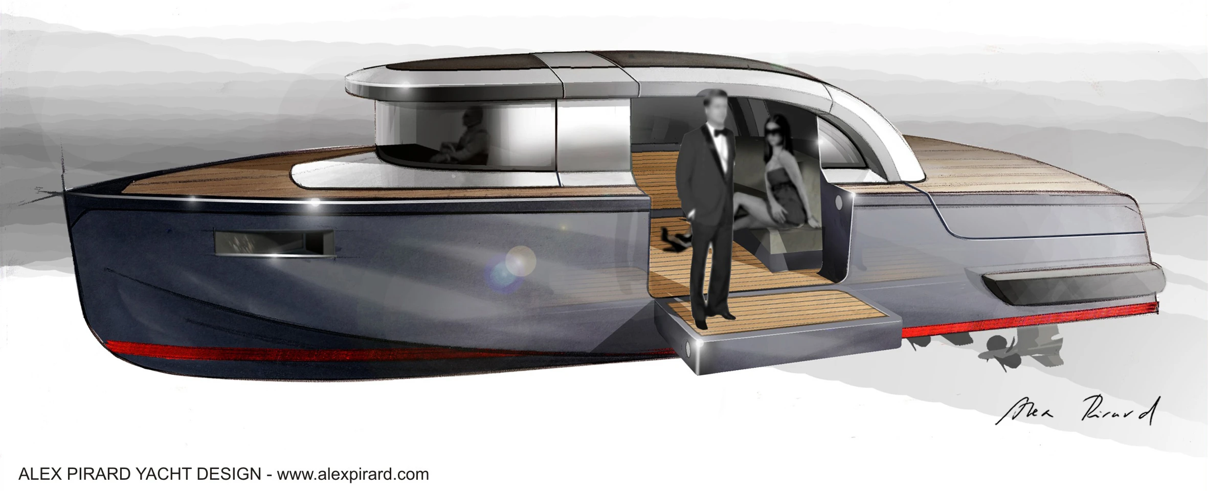 The Oronero concept drawing