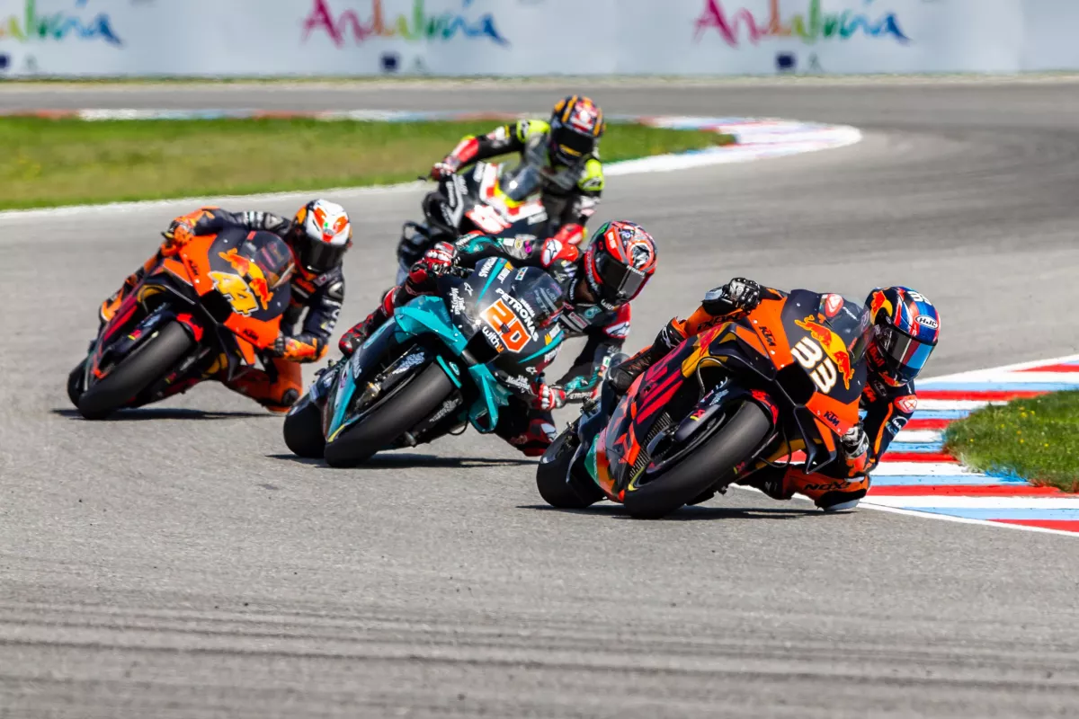 Were it not for a controversial crash, KTM looked set to pull off an unthinkable 1-2 win