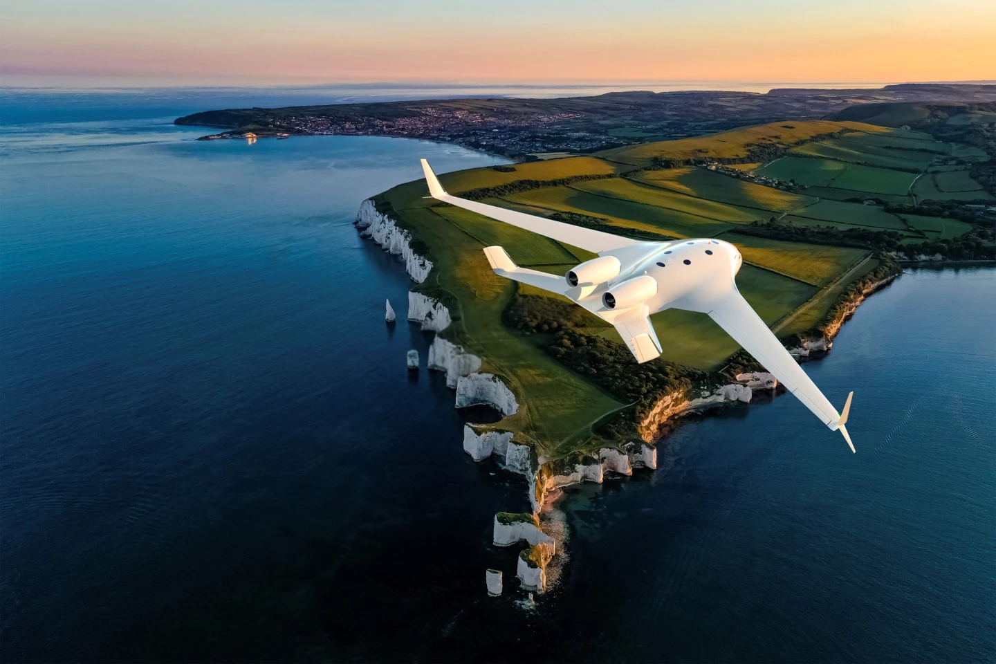 A second prototype already in the air at ~15% scale, but there's no commitment to bringing a blended-wing design to production as yet