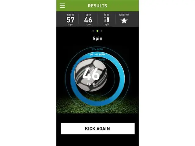 Within the app, users can gain draw on statistics such as how quickly the balls is traveling and how many revolutions it is spinning per minute to refine their technique