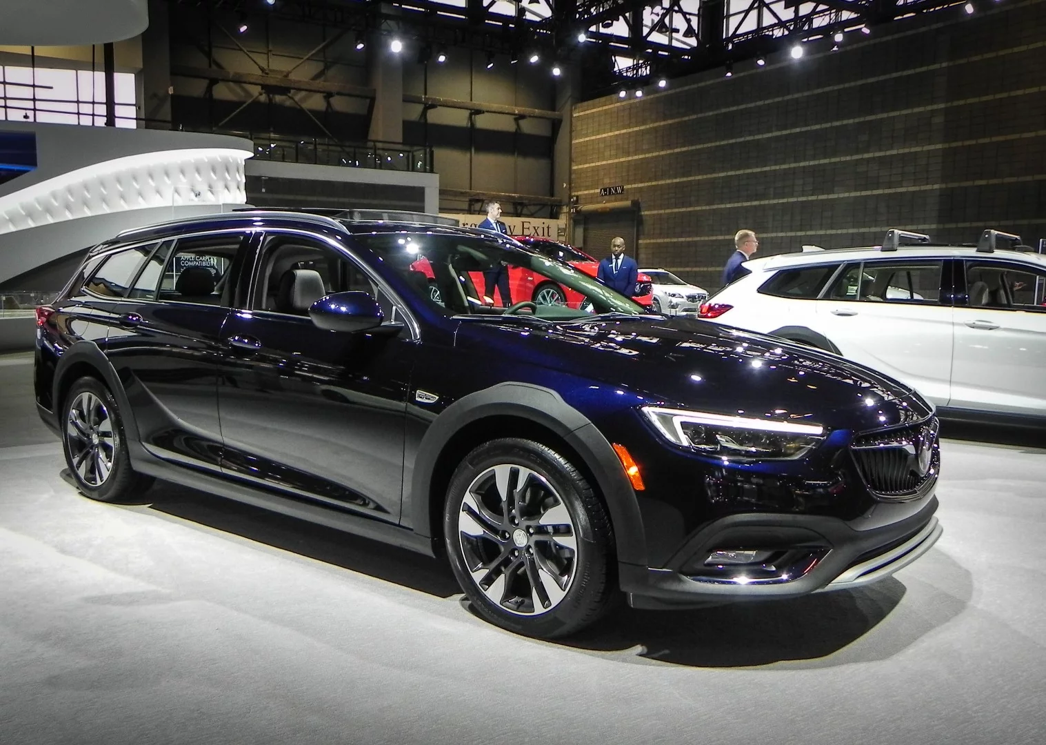 Buick is also showing the compelling Regal TourX station wagon