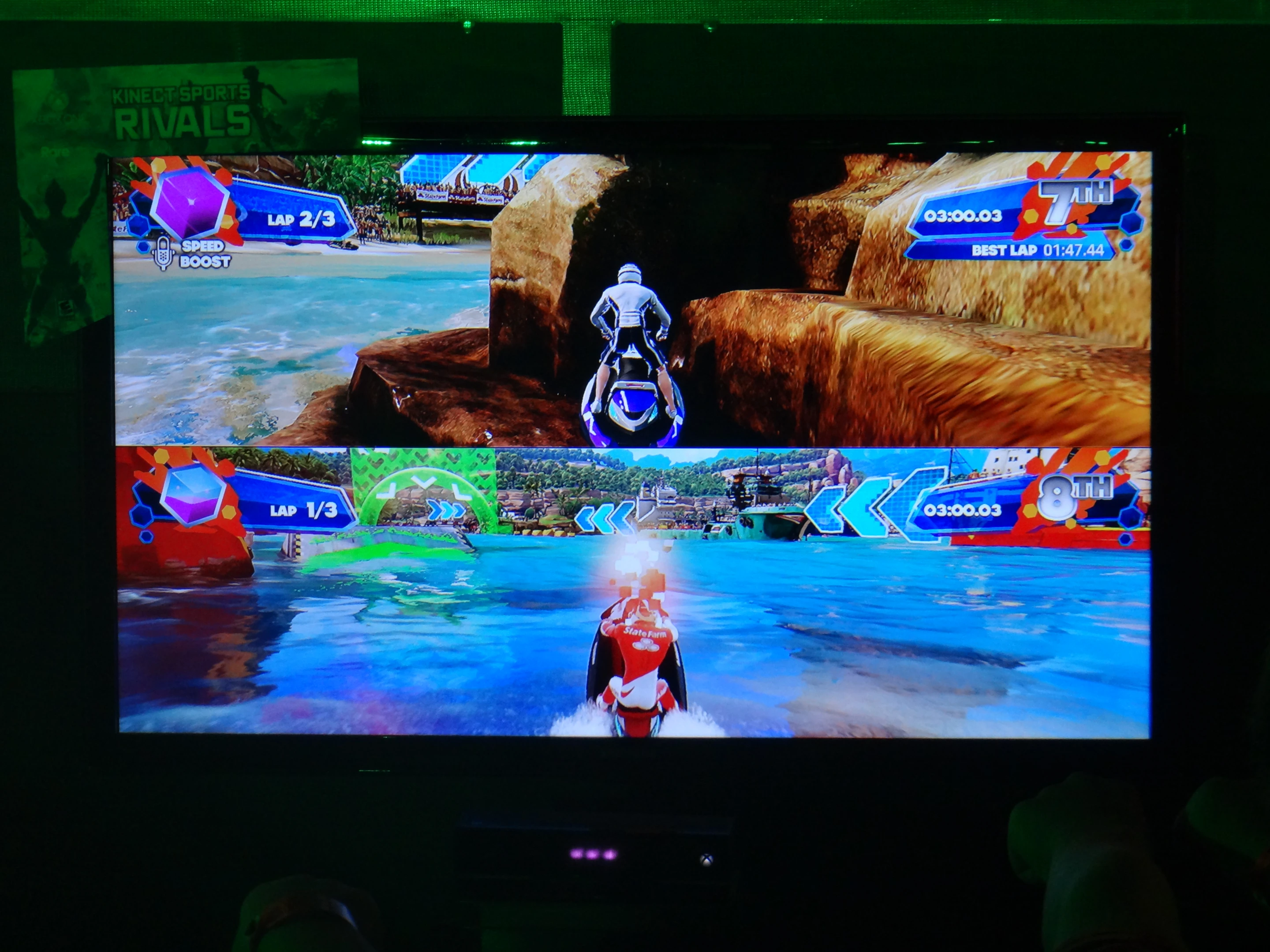 Like its predecessor, Kinect Sports Rivals is a collection of motion-controlled games that are mainly intended to show off the new Kinect sensor's capabilities