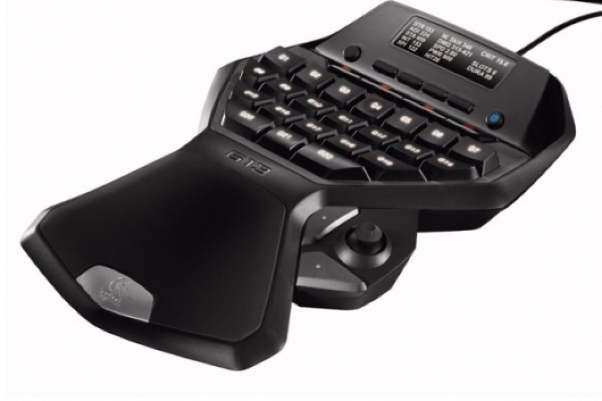 The Logitech G13 advanced gameboard