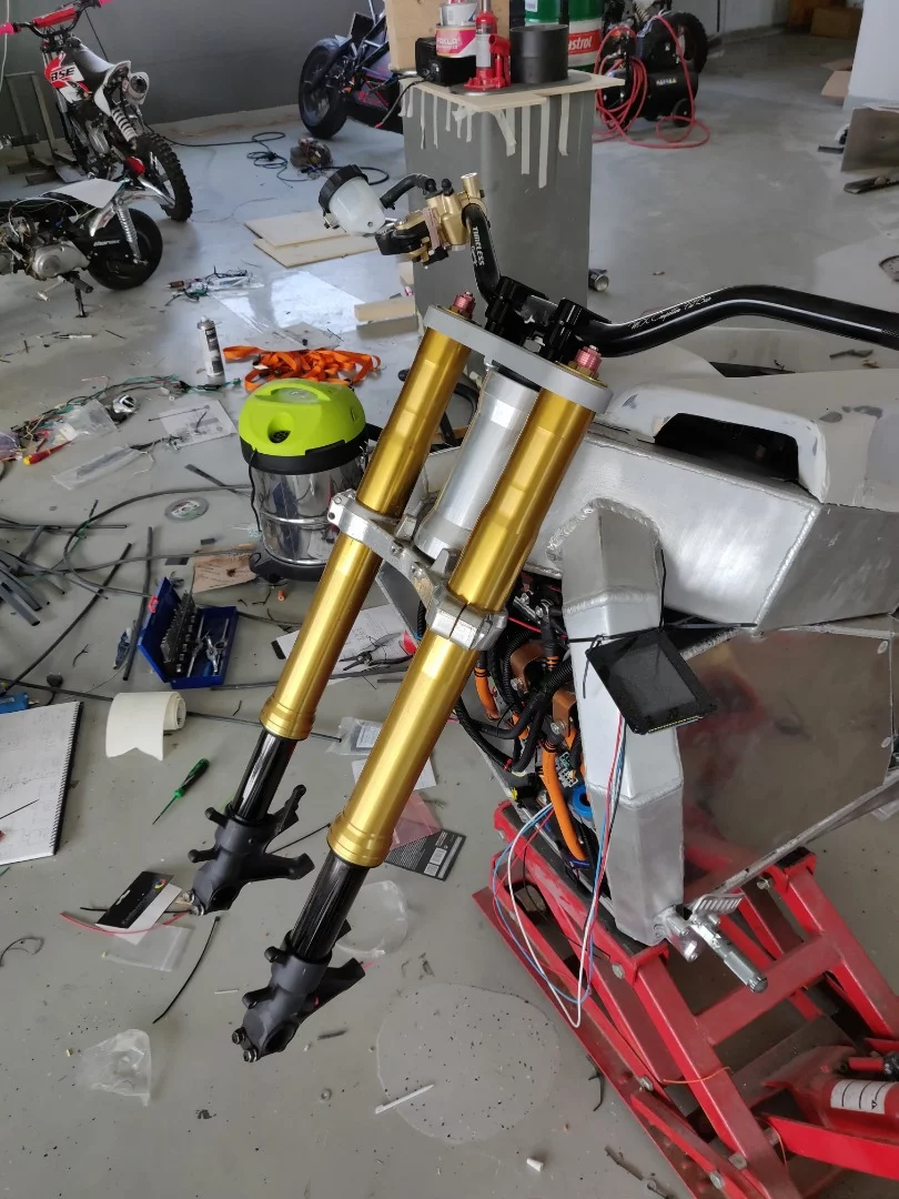 The E2 in prototype format, under construction