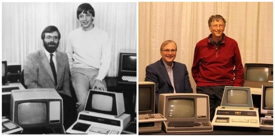 Microsoft will turn 50 next year, having been founded on 4 April 1975 by childhood friends, Paul Allen (aged 21) and Bill Gates (aged 19). Microsoft is now the world’s second largest company (behind Apple) with a market capitalisation of $3.157 trillion. October 28, 1955