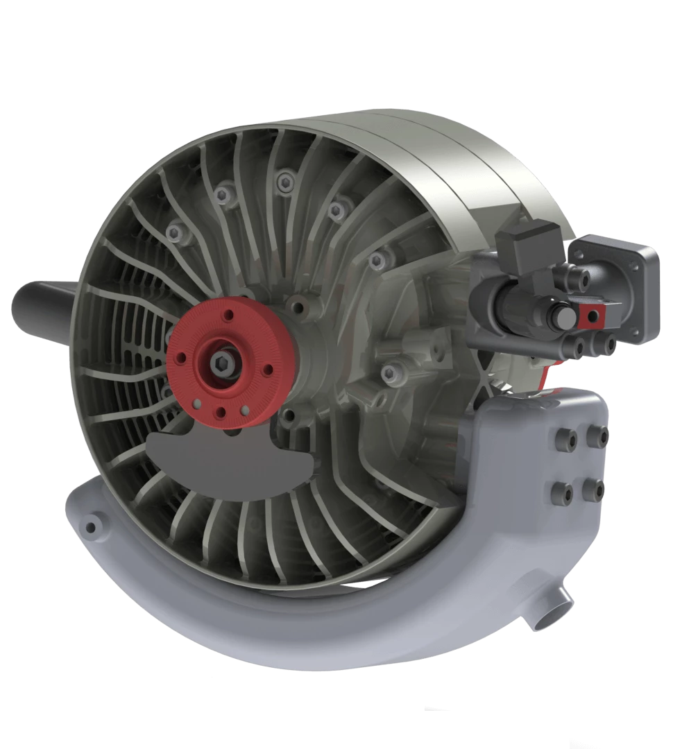 AIE explains that a combination of additive manufacturing, proprietary cooling and few moving parts fuel the 40ACS compact, efficient design