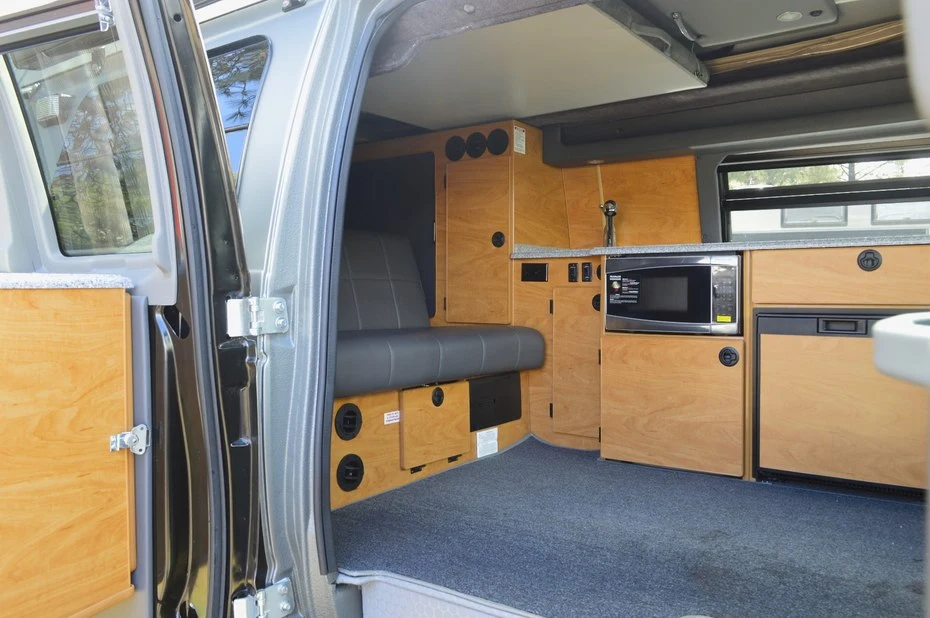 A peek inside the Sportsmobile Classic