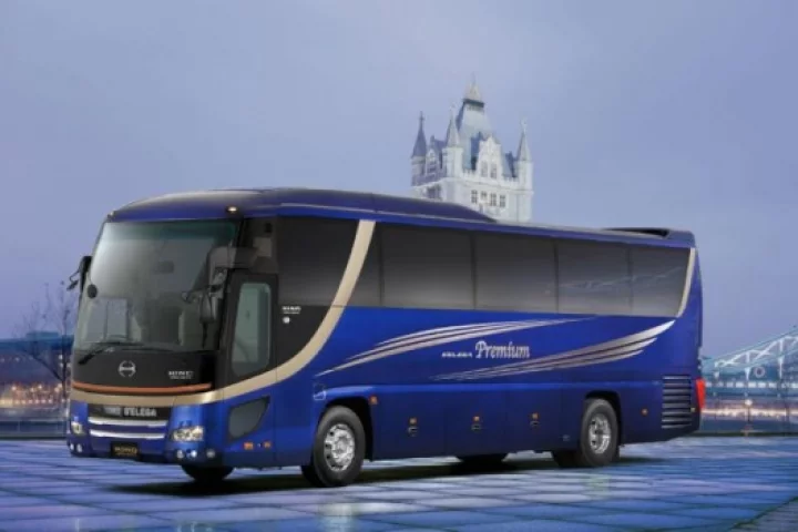 Hino's S’elega Premium concept motorcoach