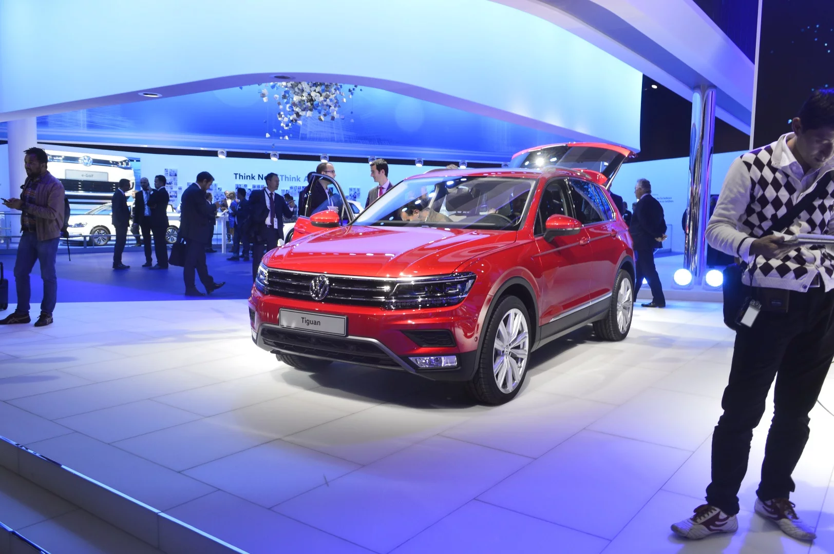 Luggage space has been increased in the new car, especially with the rear seats folded down