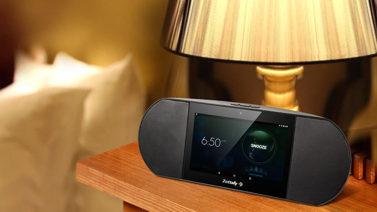 The Zettaly Avy can be used as an alarm clock