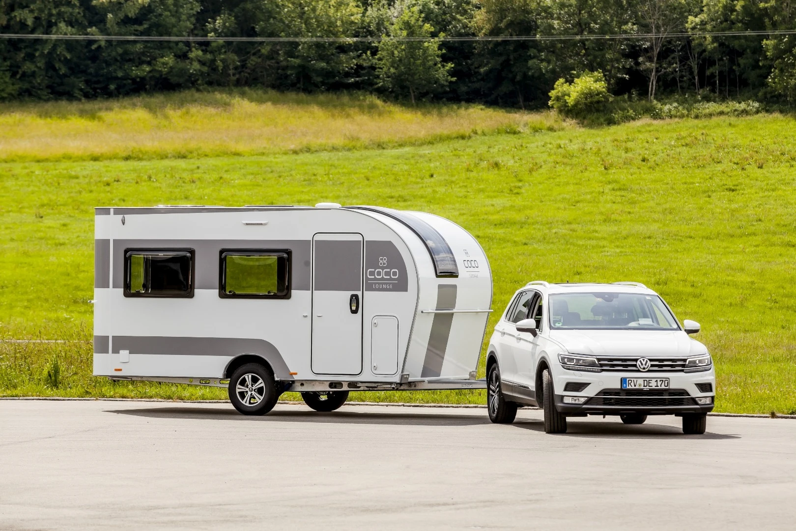 Small camping trailers have been growing in popularity, and the Dethleffs Coco would be a fun, stylish addition to the US market