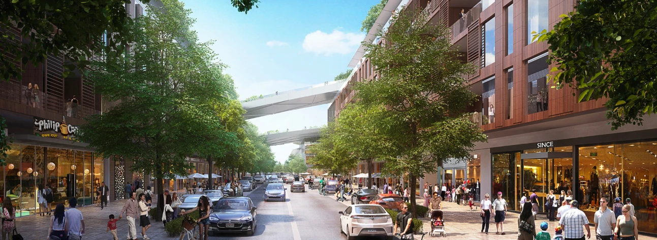 The developers hope to gain LEED Platinum approval for the project