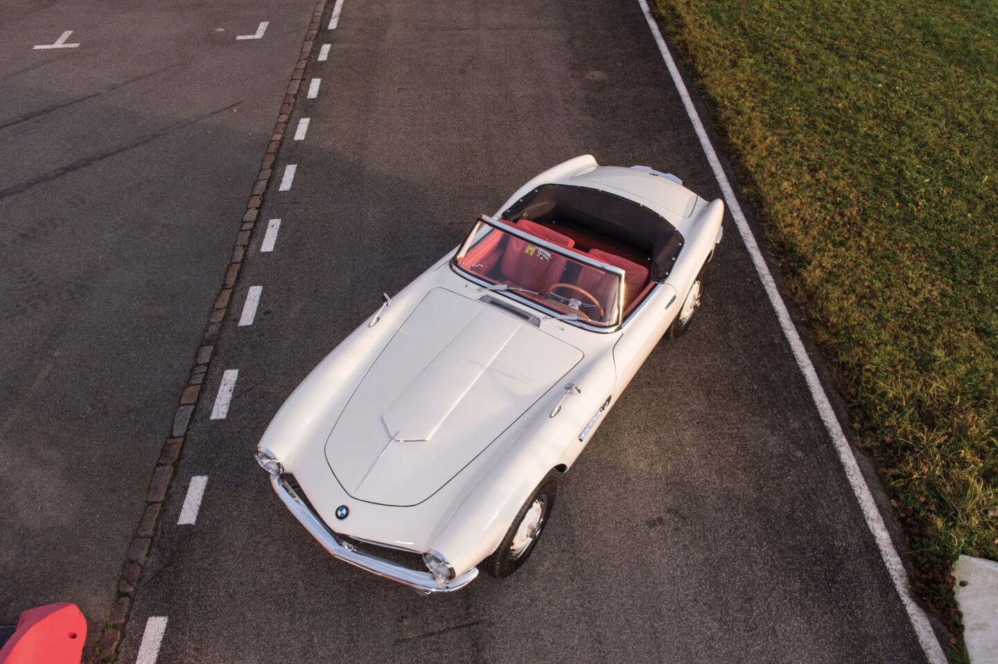 This 1957 BMW 507 Roadster Series II has an estimated price of $2,071,000 to $2,398,000