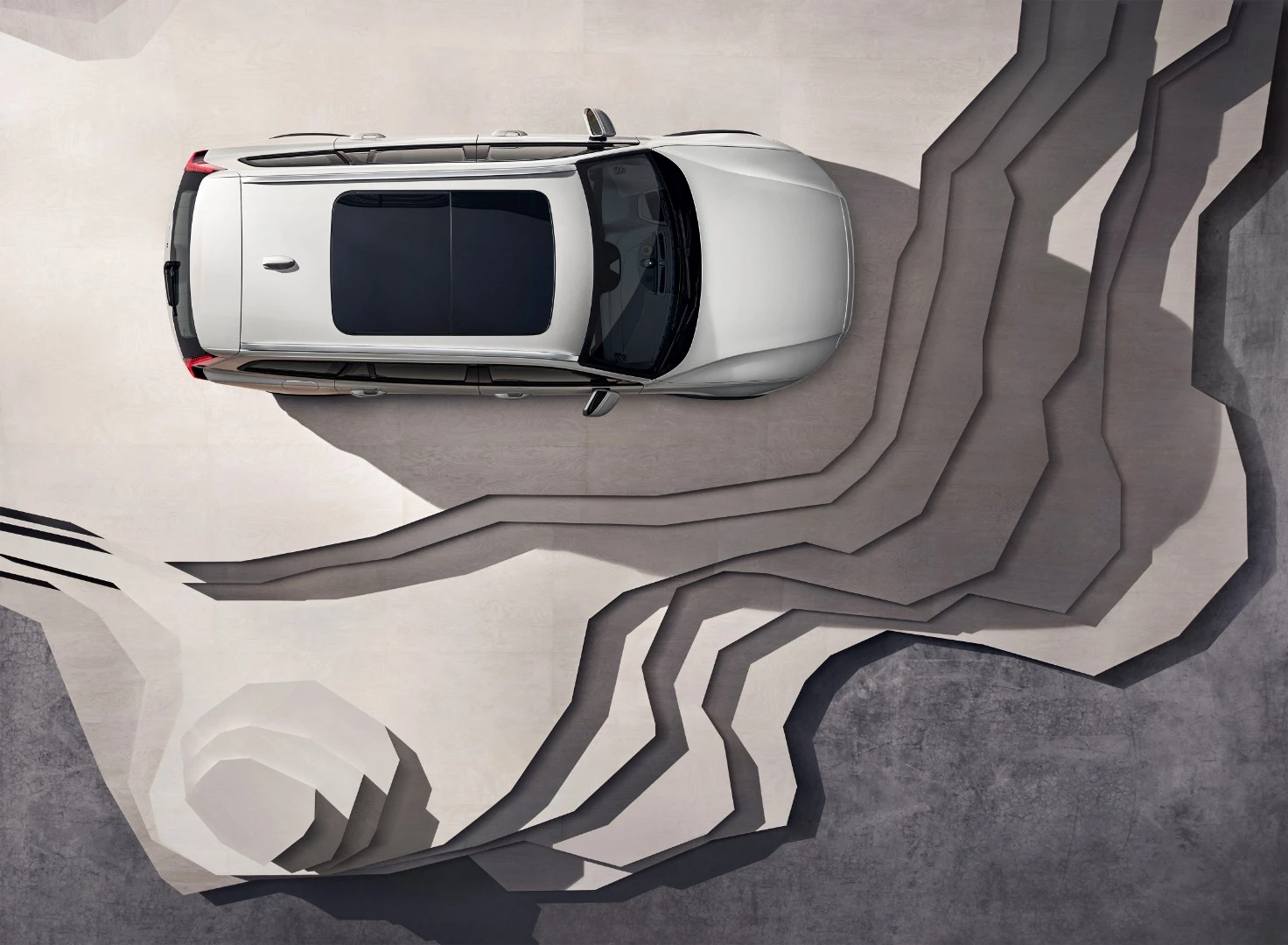 The V60 Cross Country explores a different style of topography