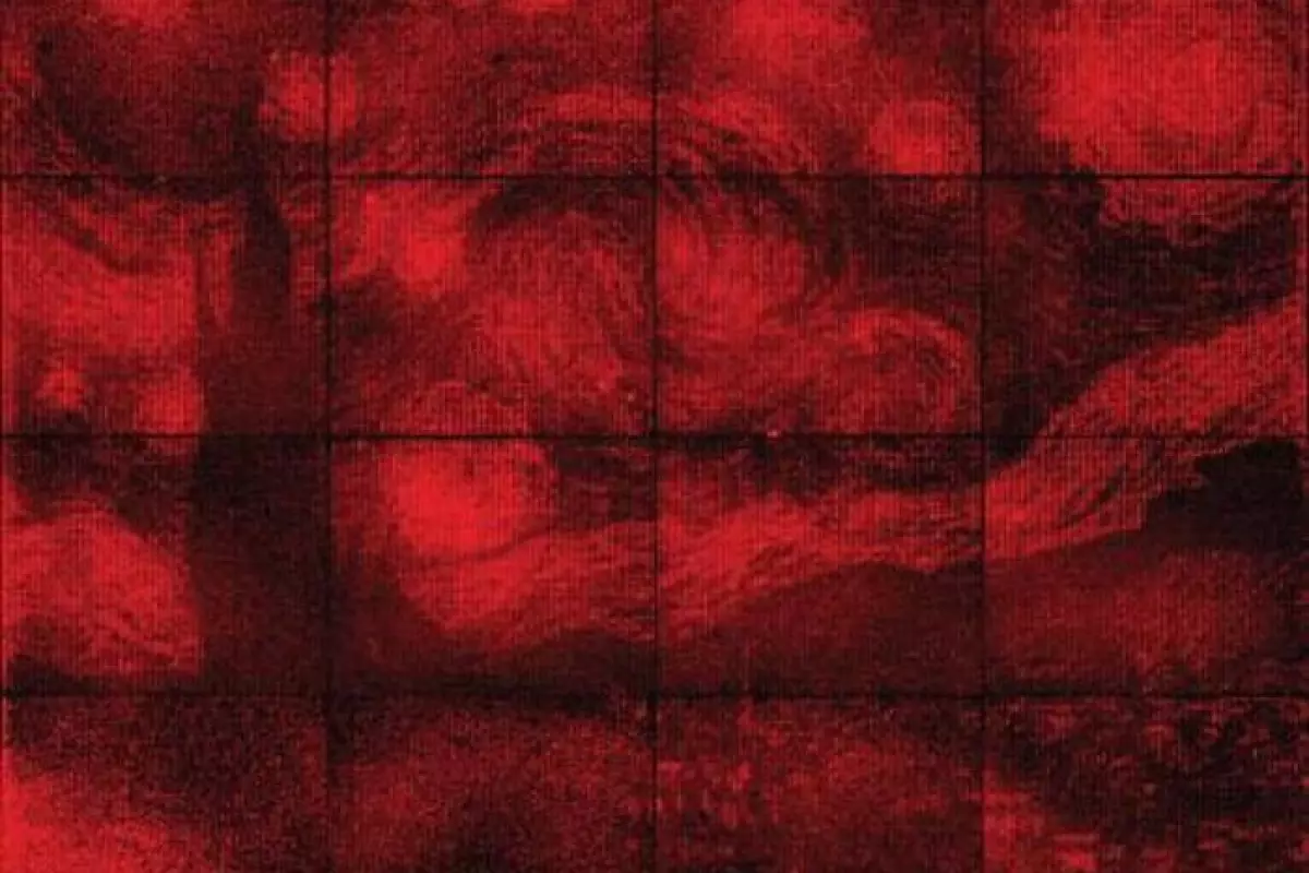 Researchers at Caltech have recreated Vincent van Gogh's The Starry Night using the process of DNA origami and fluorescent molecules