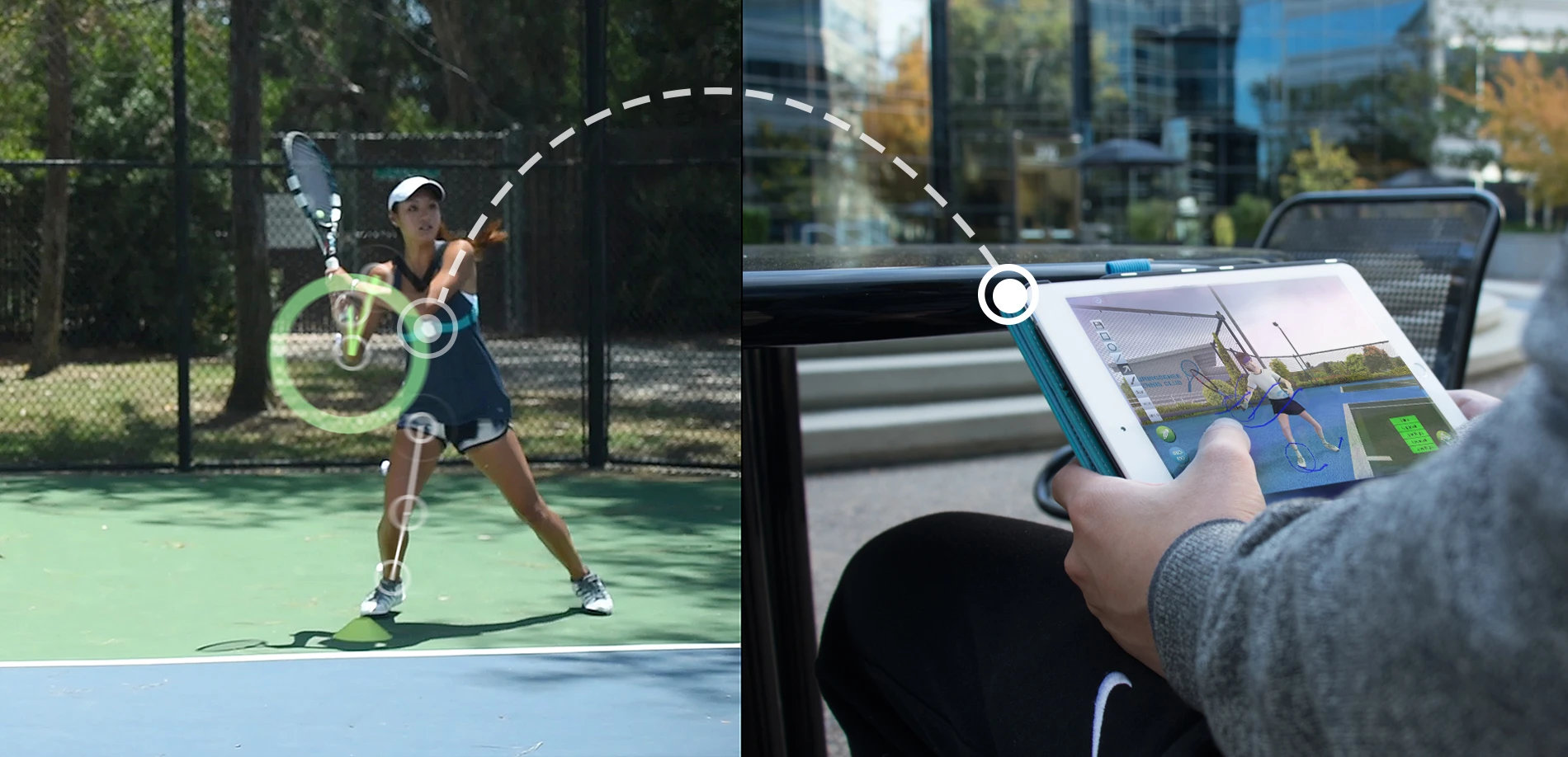 Multiple sensors send feedback wirelessly for immediate viewing