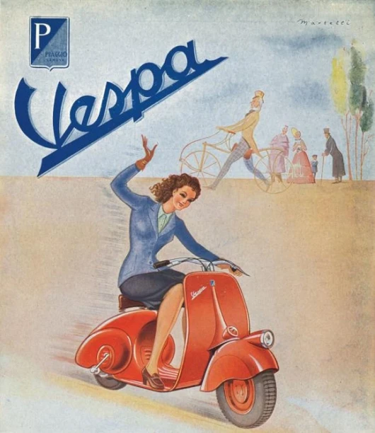 Swiss Vespa brochure 1946