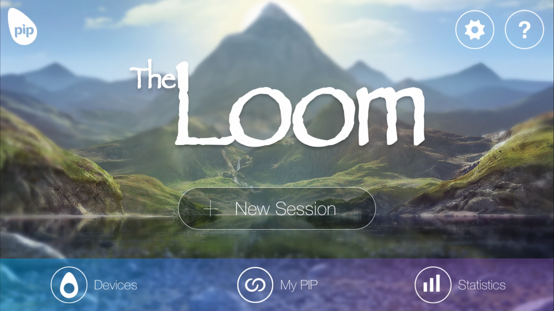 The Loom uses visuals to provide biofeedback on your stress and focus levels