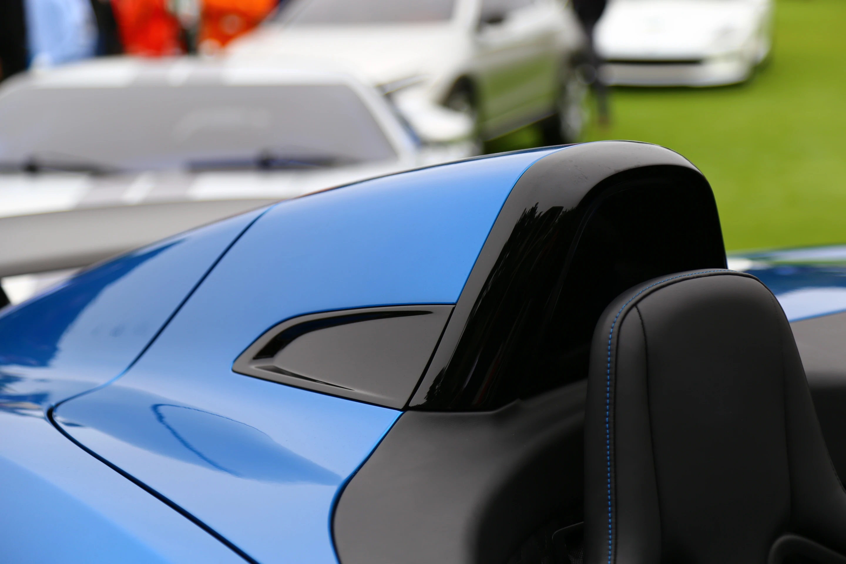 The singular driver fairing is one of the signature design elements borrowed directly from Jaguar's D-Type racers (Photo: Angus MacKenzie/Gizmag.com)