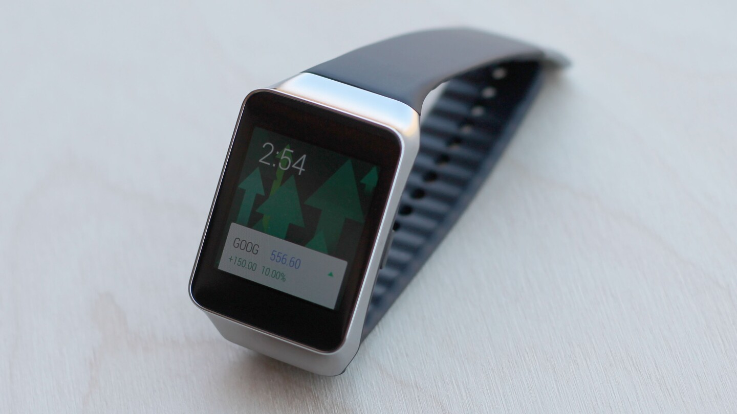 You can even see stocks via Wear cards