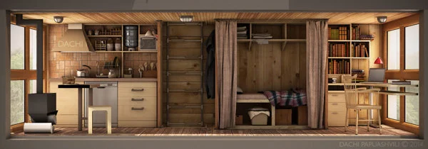 The third floor is by far the largest (Image: Dachi Papuashvili)