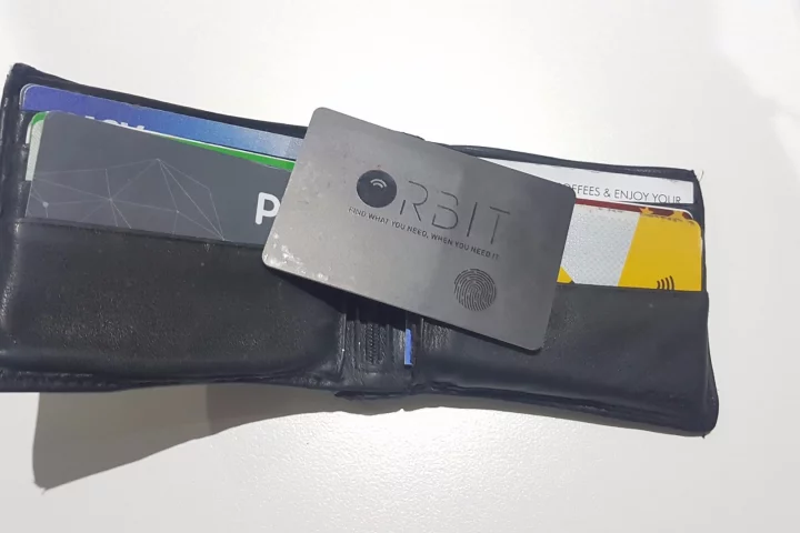 The Orbit Card is a Bluetooth tracker that can help you find your lost wallet