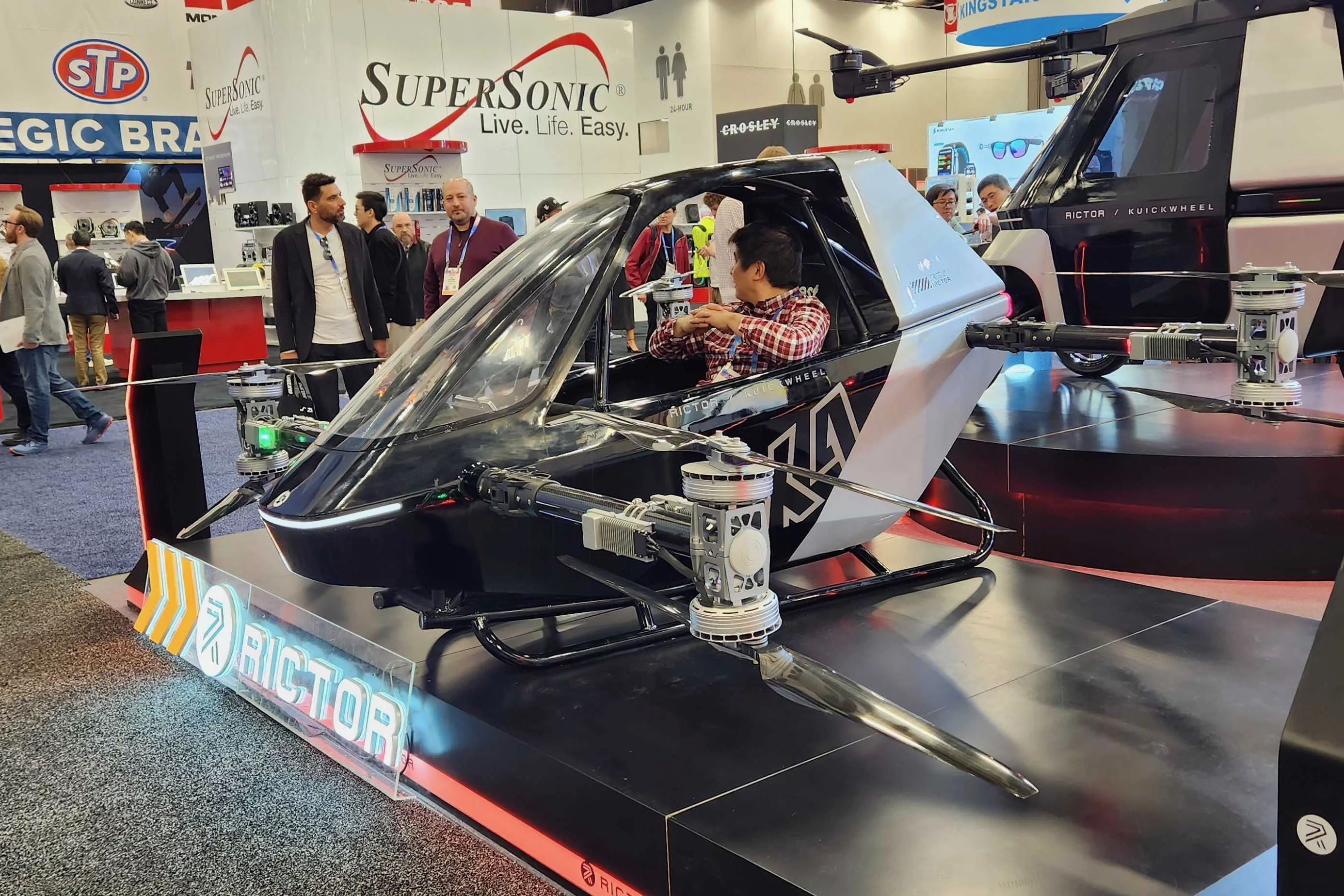 The X4 on display at CES 2026