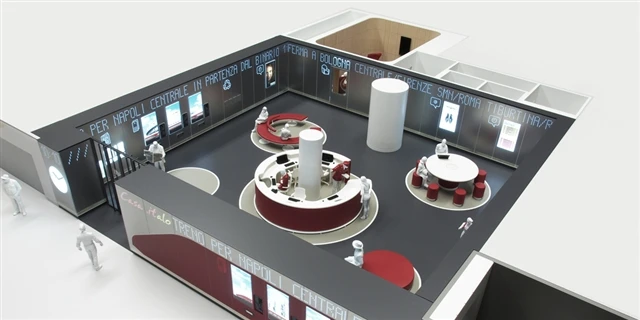 NTV is going to provide separate facilities for its passengers, to make traveling with Italos even more unique (Photo: NTV)