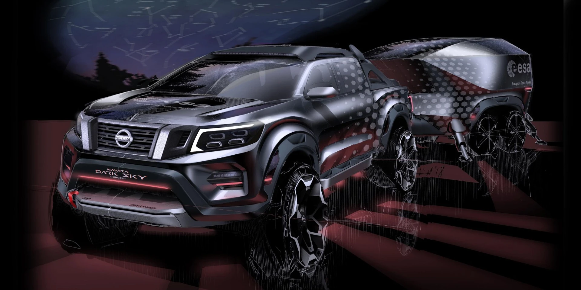 Nissan Dark Sky sketch