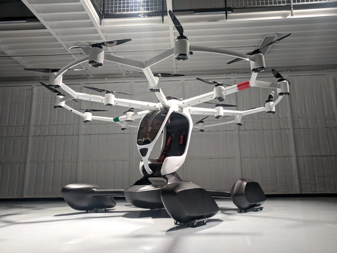A CAD render of the Hexa multirotor