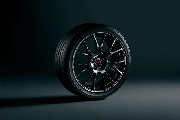 The wheels from the WRX S4 tS Nurburgring
