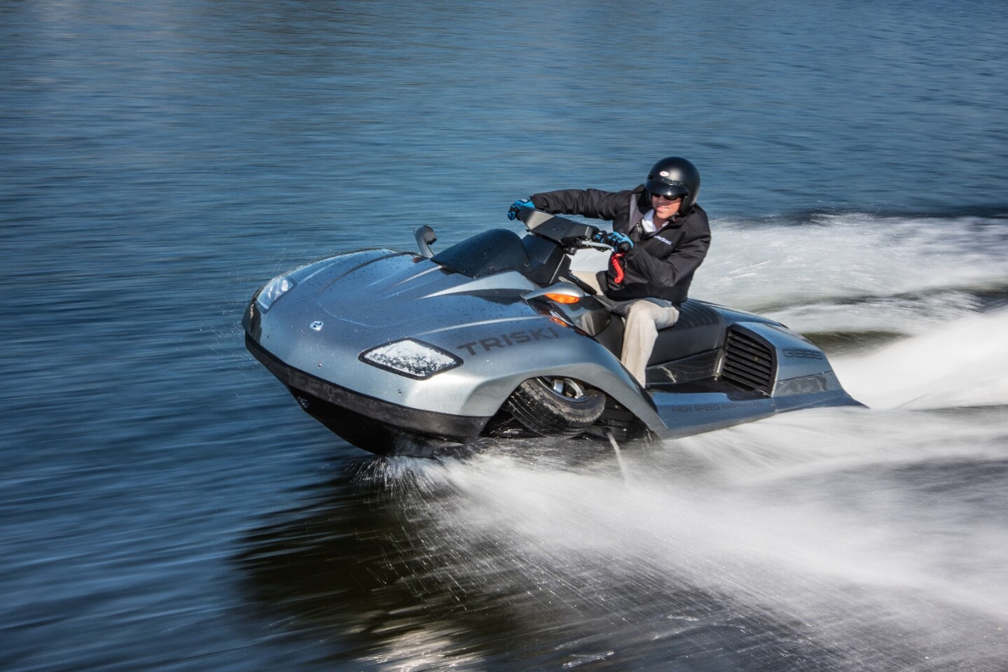 Gibbs Triski: 140 horsepower is enough for a good time on the water, even if it's well down on the bad boy jet skis