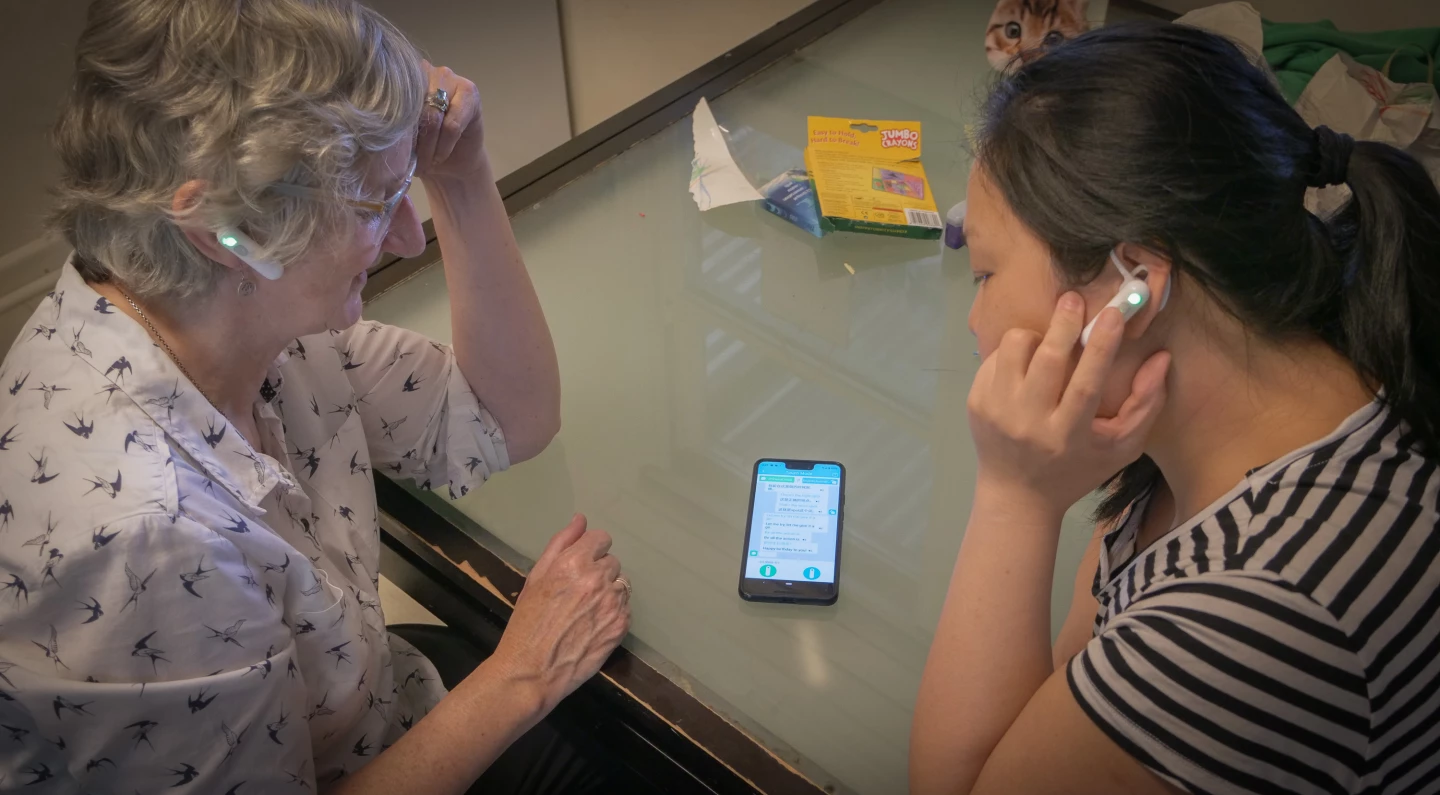 The smartphone still needs to be at the center of your conversation, so you can at least make sure the device has heard you properly