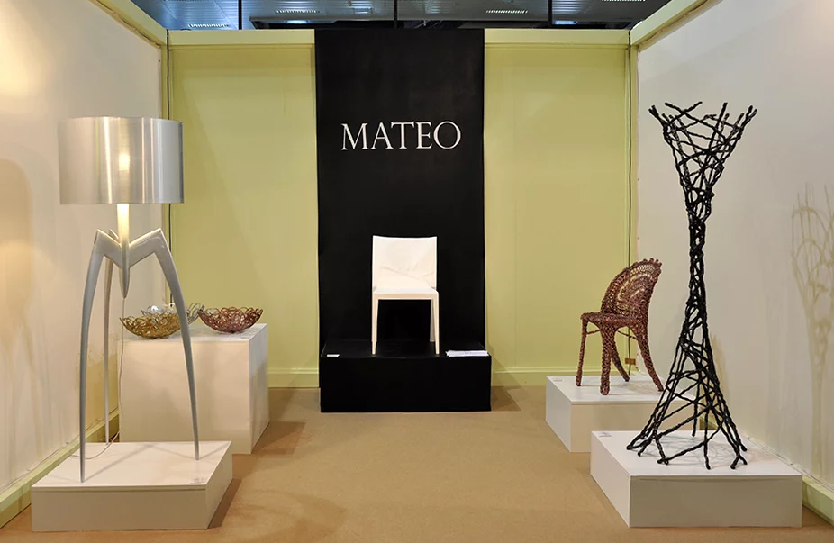 Furniture as scultpure by Mateo (Photo: Edoardo Campanale/Gizmag.com)