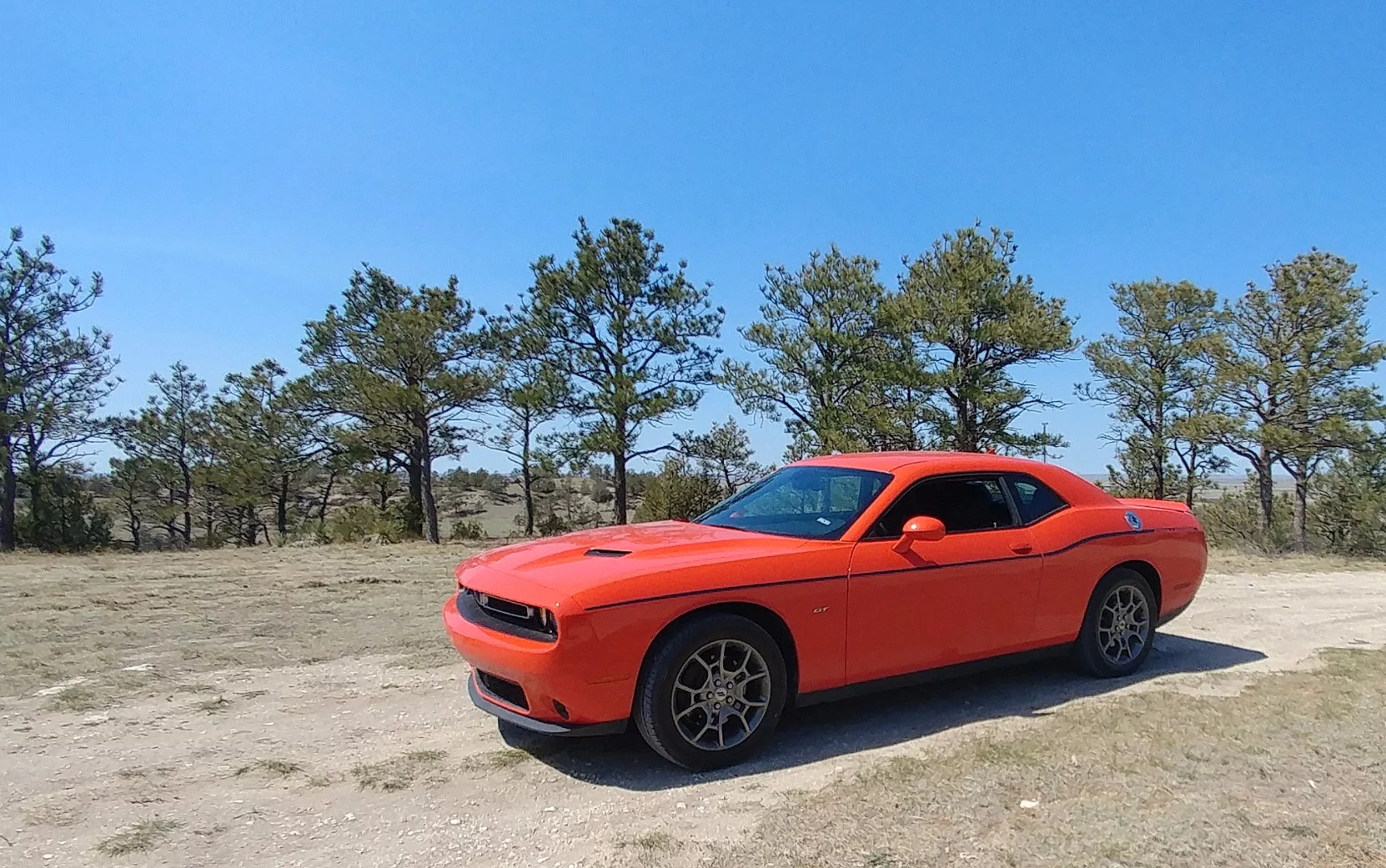 Takeoff traction for the 2017 Challenger GT is far better than it is in the rear-drive versions of the car