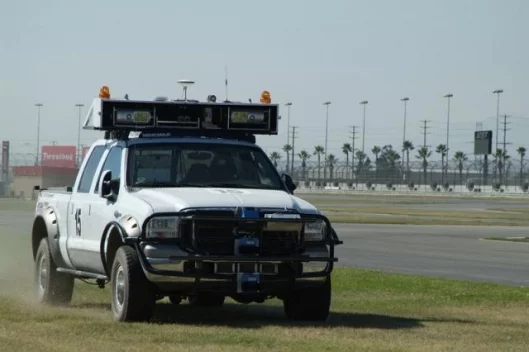 Intelligent Vehicle Safety Technologies is built on a Ford F250 and was one of the better-performed vehicles finishing the course and clearing 47 of the 50 gates and all four obstacles on its sec
